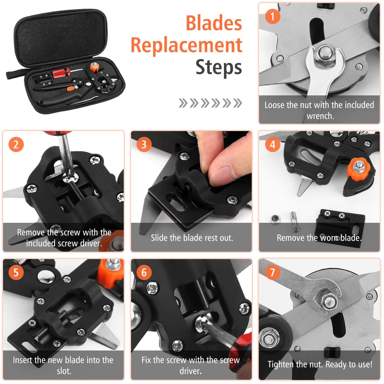 Garden Pruning Tools Equipment - Plant Grafting Tool Kit Plant Grafting Tool Kit