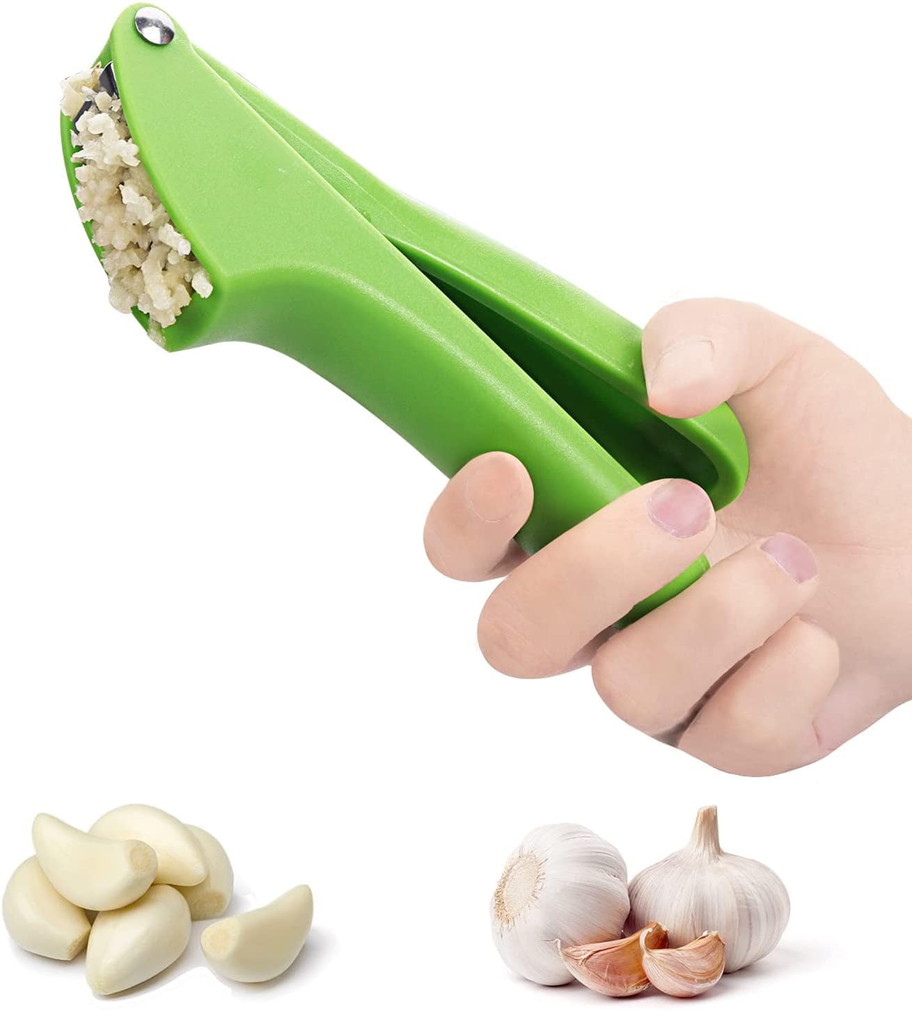 Garlic and Ginger Crusher Garlic Press Machine (Buy 1 Get 1 Free) Garlic Press (Buy 1 Get 1 Free)