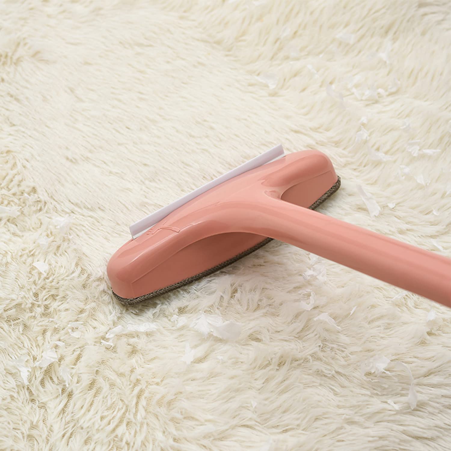 Glass Window Cleaning Brush Spray Washing Cleaner - Double-sided Window Cleaning Brush Pro Pink Double-sided Window Cleaning Brush Pro