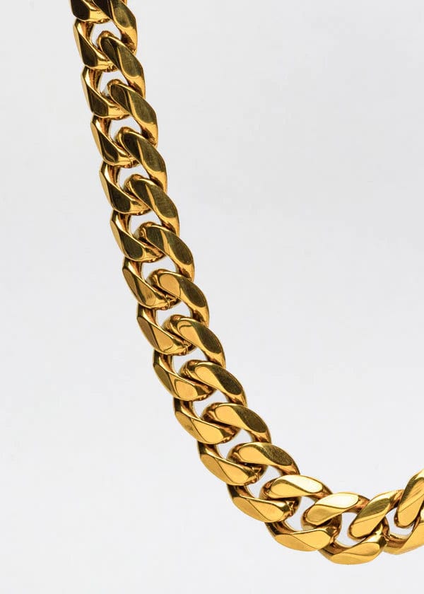 Gold Plated Chain For Men Necklace Coated Chain Jewellery Gold-Plated Chain