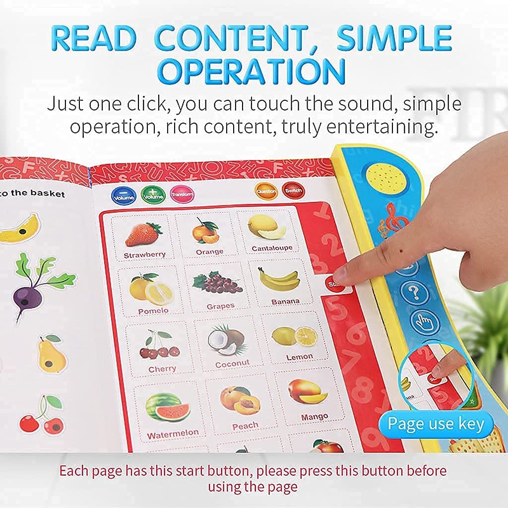 Interactive Children's Sound Learning Book Pro Interactive Children's Sound Learning Book Pro