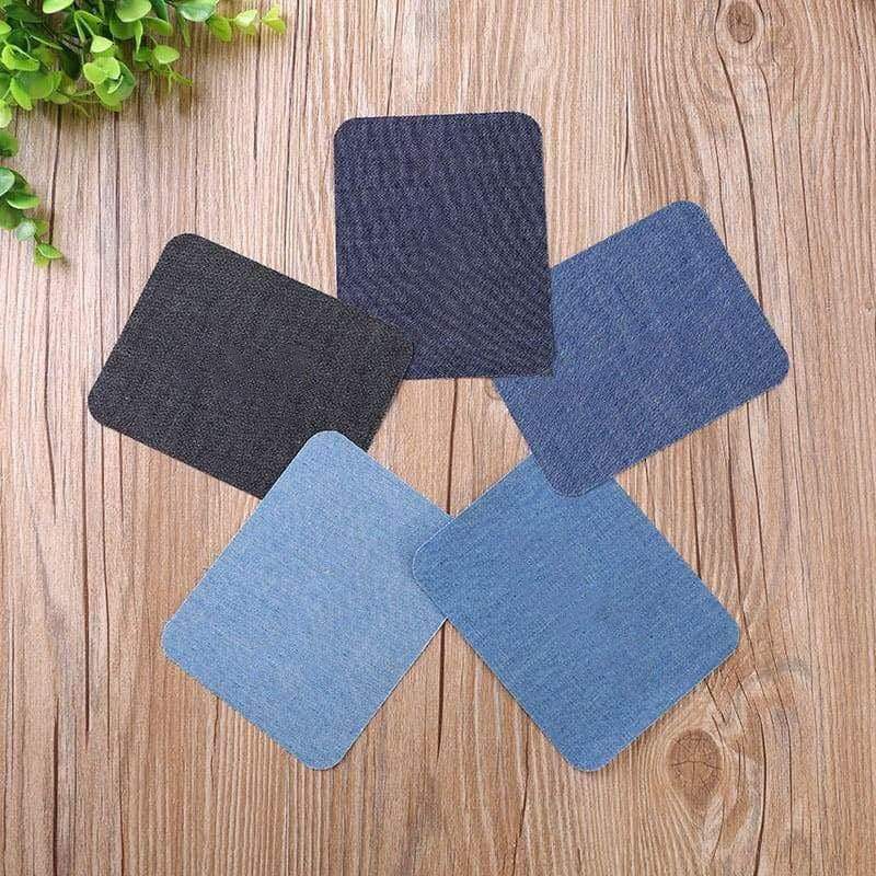 Iron-on Jeans Patches - Pack of 5 Iron-on Jeans Patches - Pack of 5