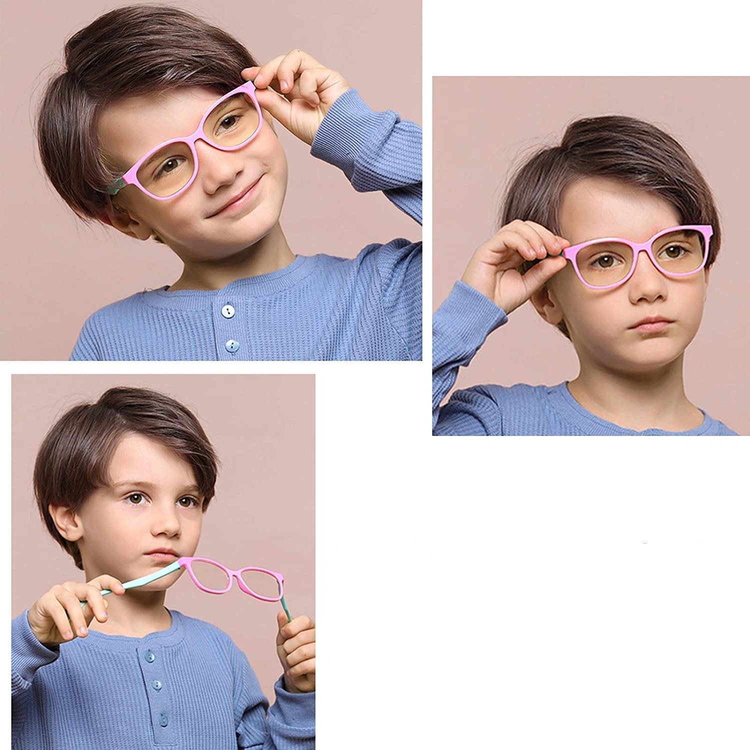 Kids Anti Blue Light Glasses Computer Protection Unbreakable Glasses Kids Anti Blue Light Glasses