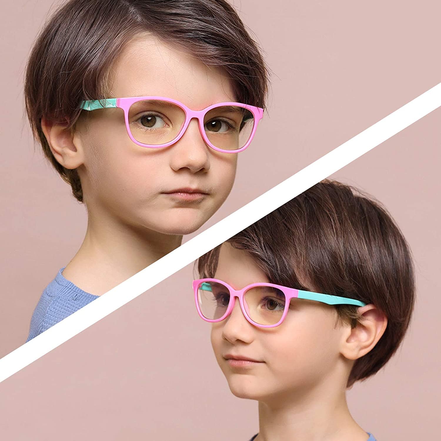 Kids Anti Blue Light Glasses Computer Protection Unbreakable Glasses Kids Anti Blue Light Glasses