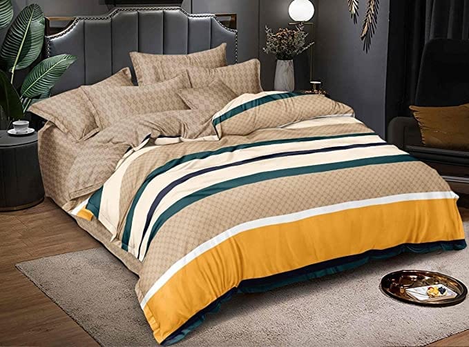 King Size Fitted Bedsheet Butterscotch King Size Fitted Bedsheet