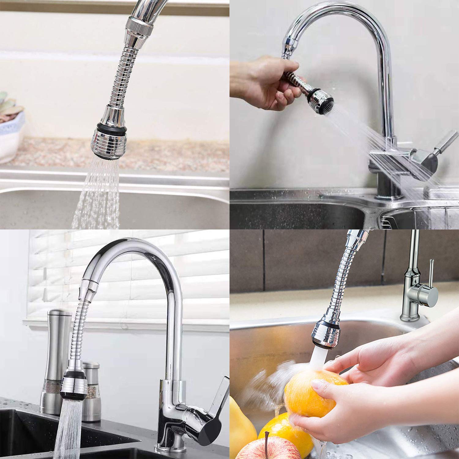 Kitchen Tap Faucet Water Saving Nozzle Attachment Sprayer Aerators Faucet Sprayer Attachment