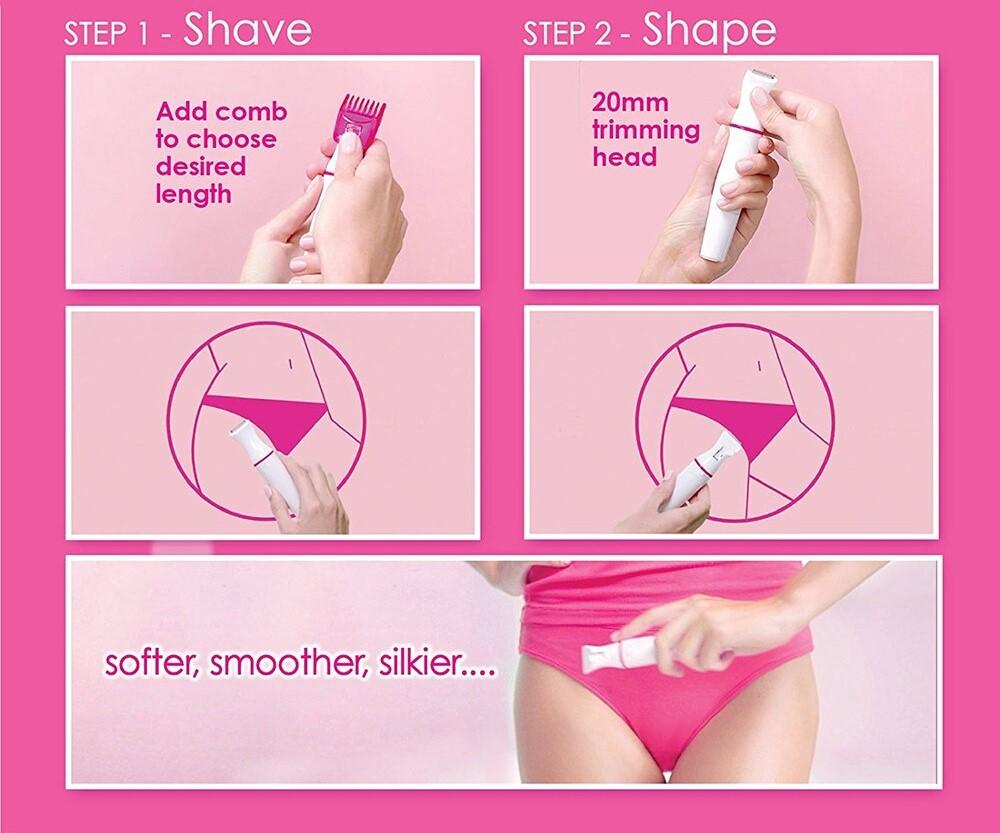 Ladies Precision Trimmer Women Face Eyebrow Hair Removal Tool Ladies Precision Trimmer