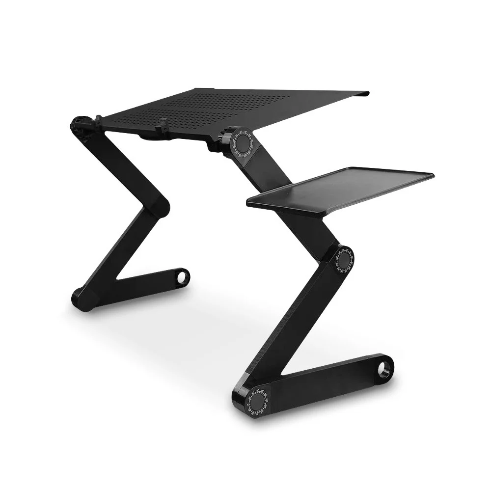 Laptop Stand Adjustable Height Foldable Portable Table Adjustable Foldable Laptop Stand