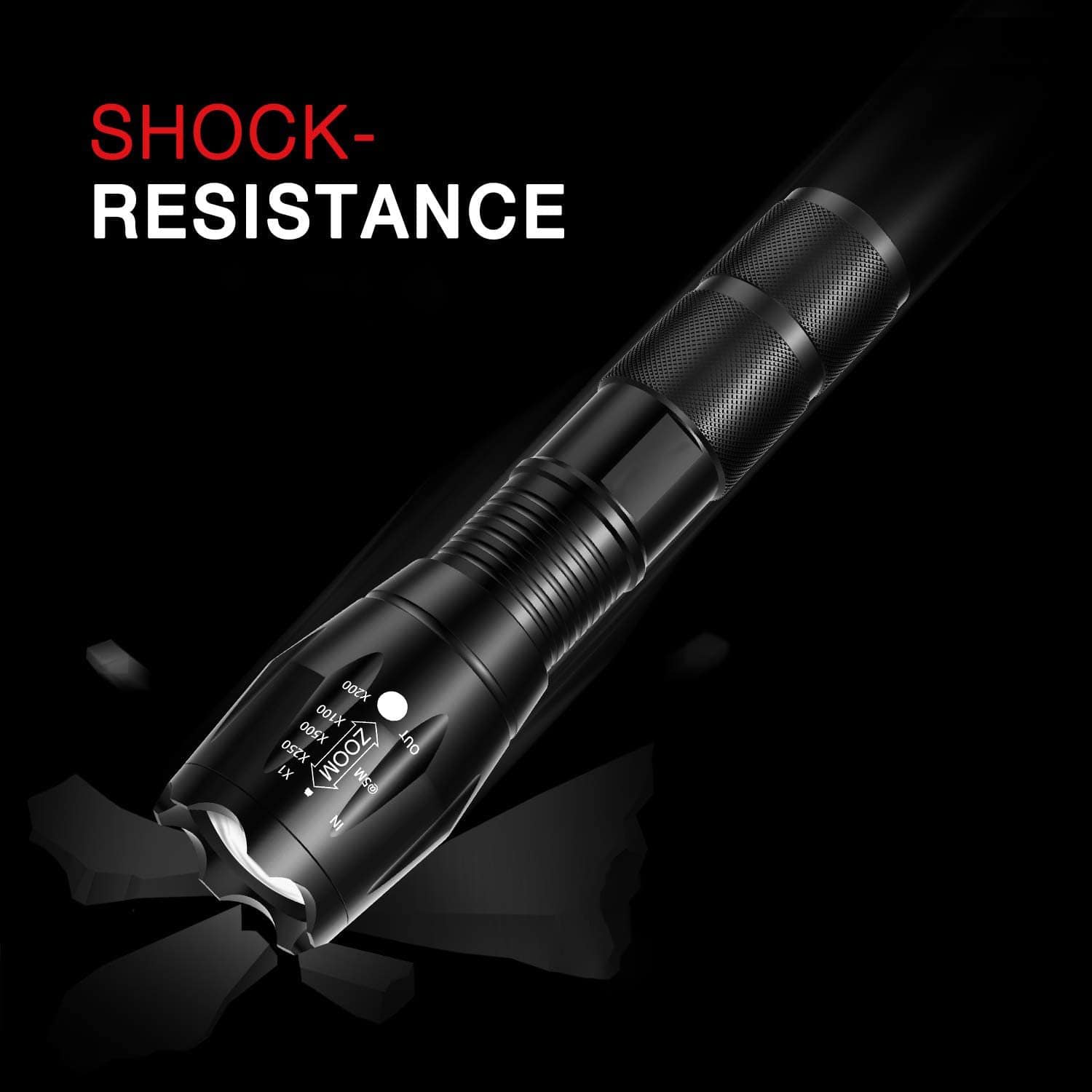 Led Flashlight Tactical Brightest Rechargeable Torch - Tactical Flashlight Tactical Flashlight