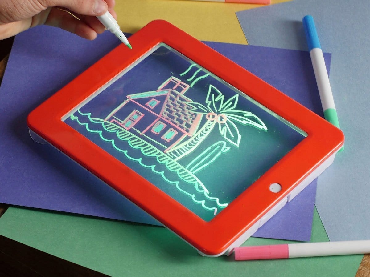 Light Drawing Board Led Draw Toy Coloring Board Pad - Led Light-up Drawing Pad Led Light-up Drawing Pad