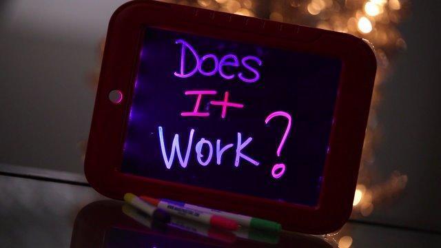 Light Drawing Board Led Draw Toy Coloring Board Pad - Led Light-up Drawing Pad Led Light-up Drawing Pad
