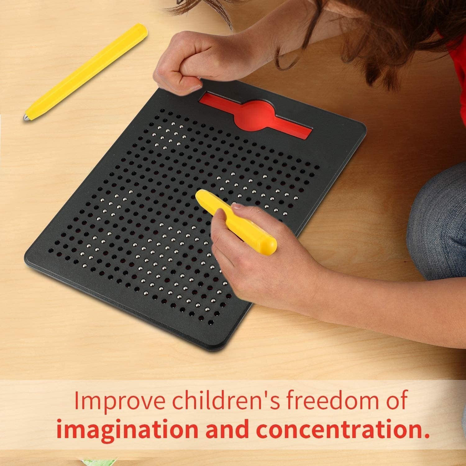Magnetic Drawing Pad Educational Toy Tablet Play Set Magnetic Drawing Pad