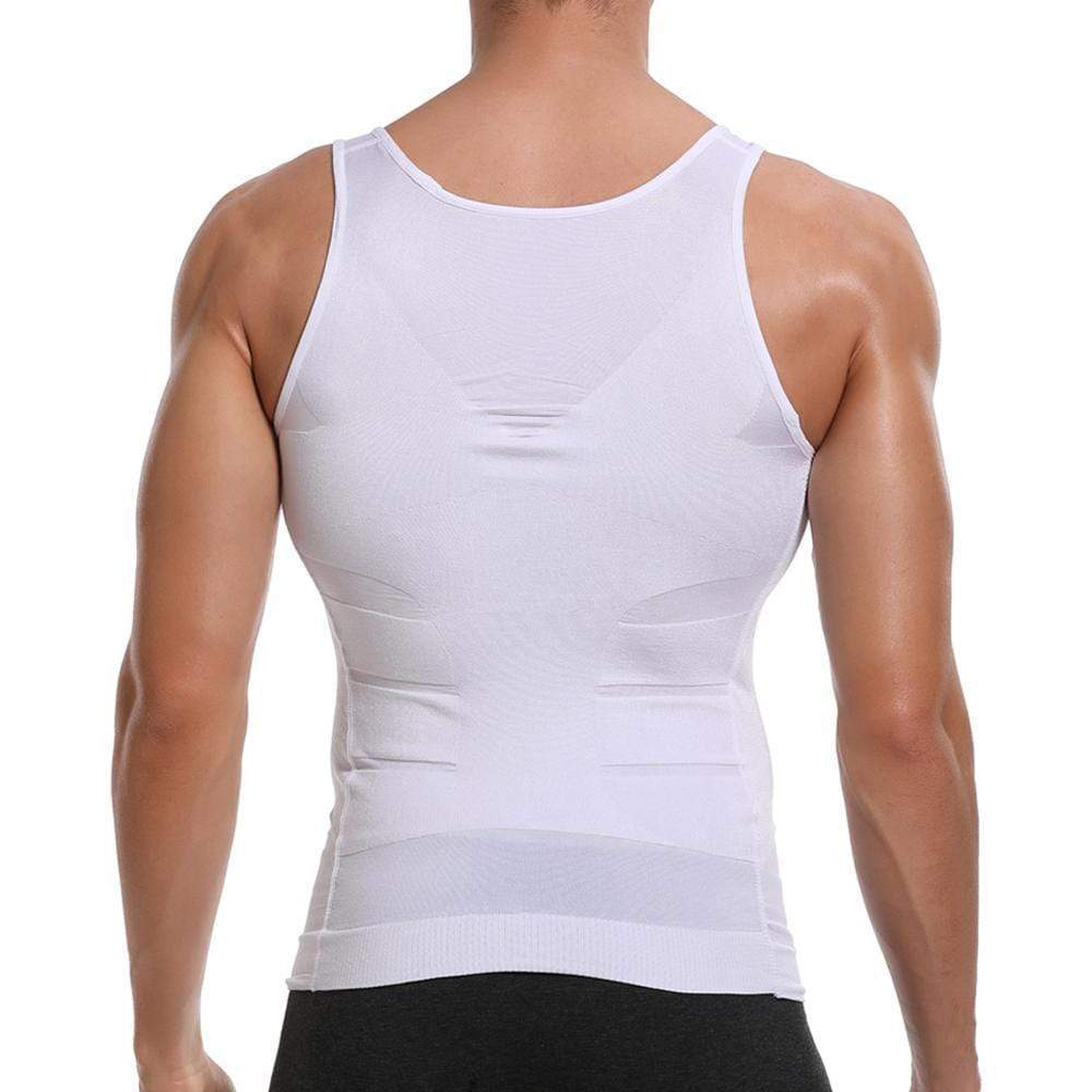 Men Tummy Tucker Slimming Vest Mens Waist Trainer Undershirt Trimmer Slimming Vest Men's Slimming Vest