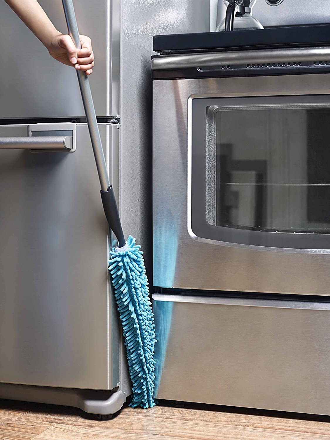 Microfiber Cleaning Broom Ceiling Extendable Flexible Broom Microfiber Cleaning Broom