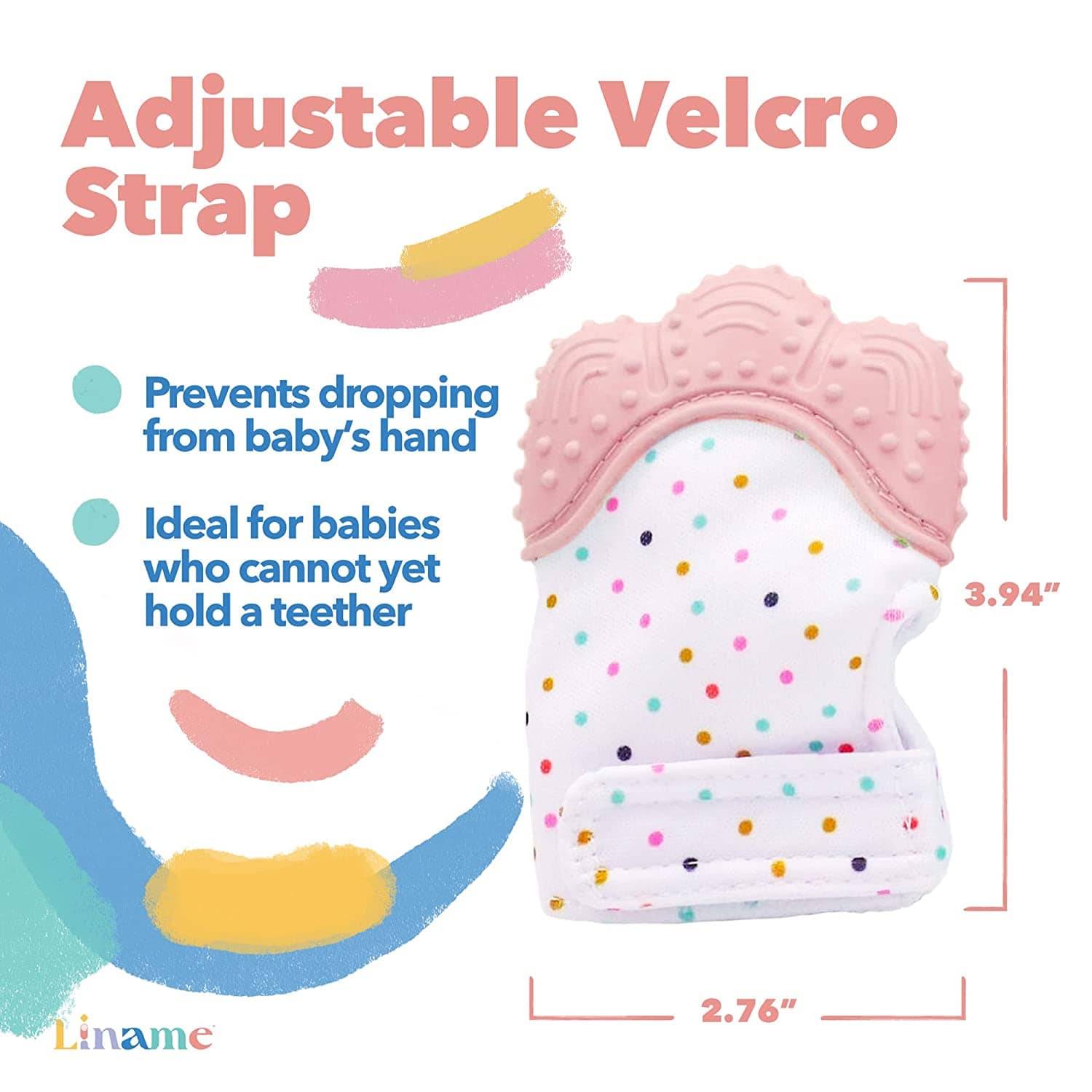 Molar Teething Toys for Infants Teether Pain Silicone Toy - Teething Gloves For Babies Teething Gloves For Babies