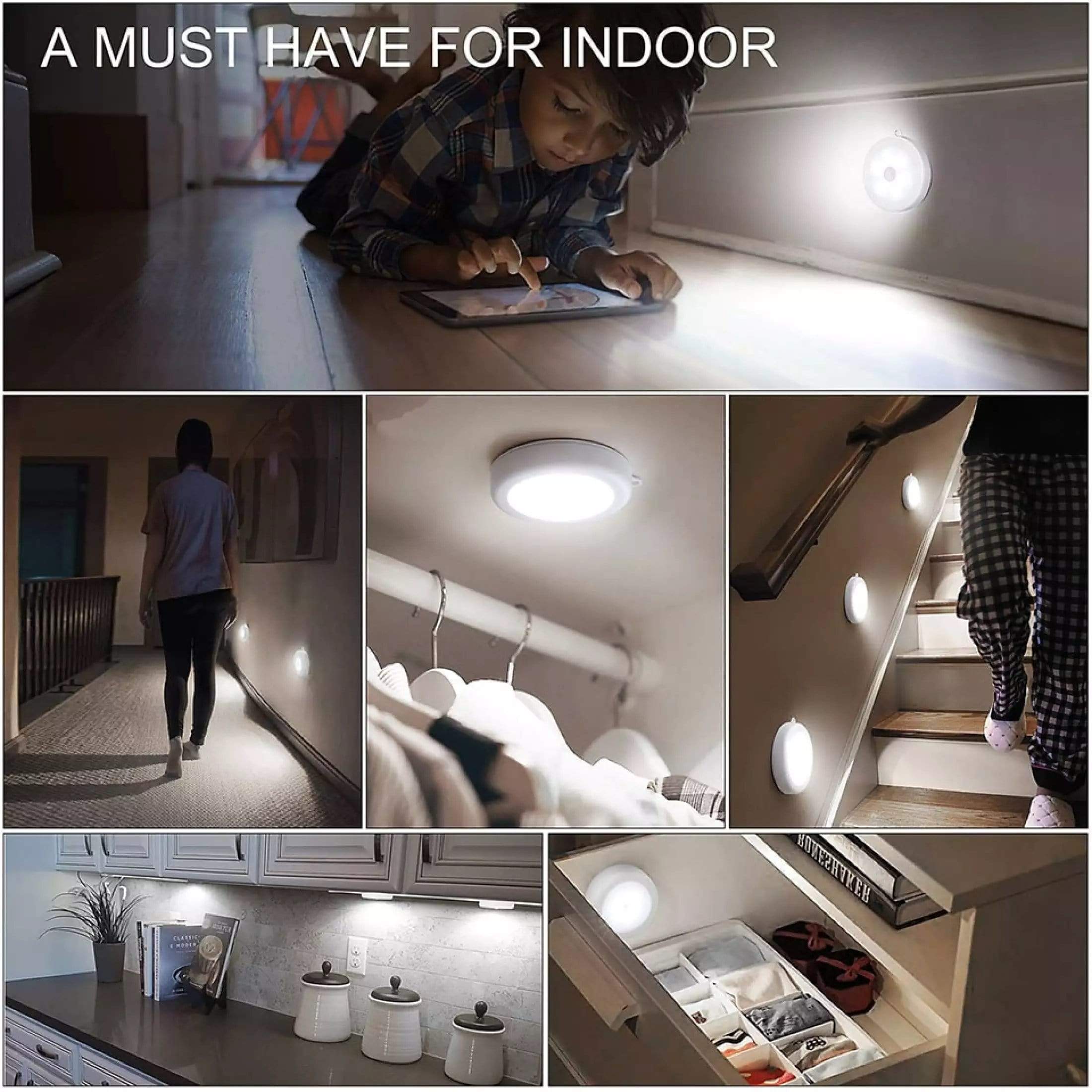 Motion Sensor Light for Wardrobe Staircase Garage Motion Sensor Light