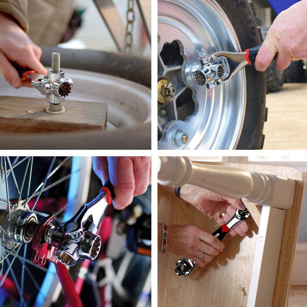 Multipurpose Wrench Tool Adjustable All in One Wrench 48 in 1 Wrench 48-in-1 Universal Wrench