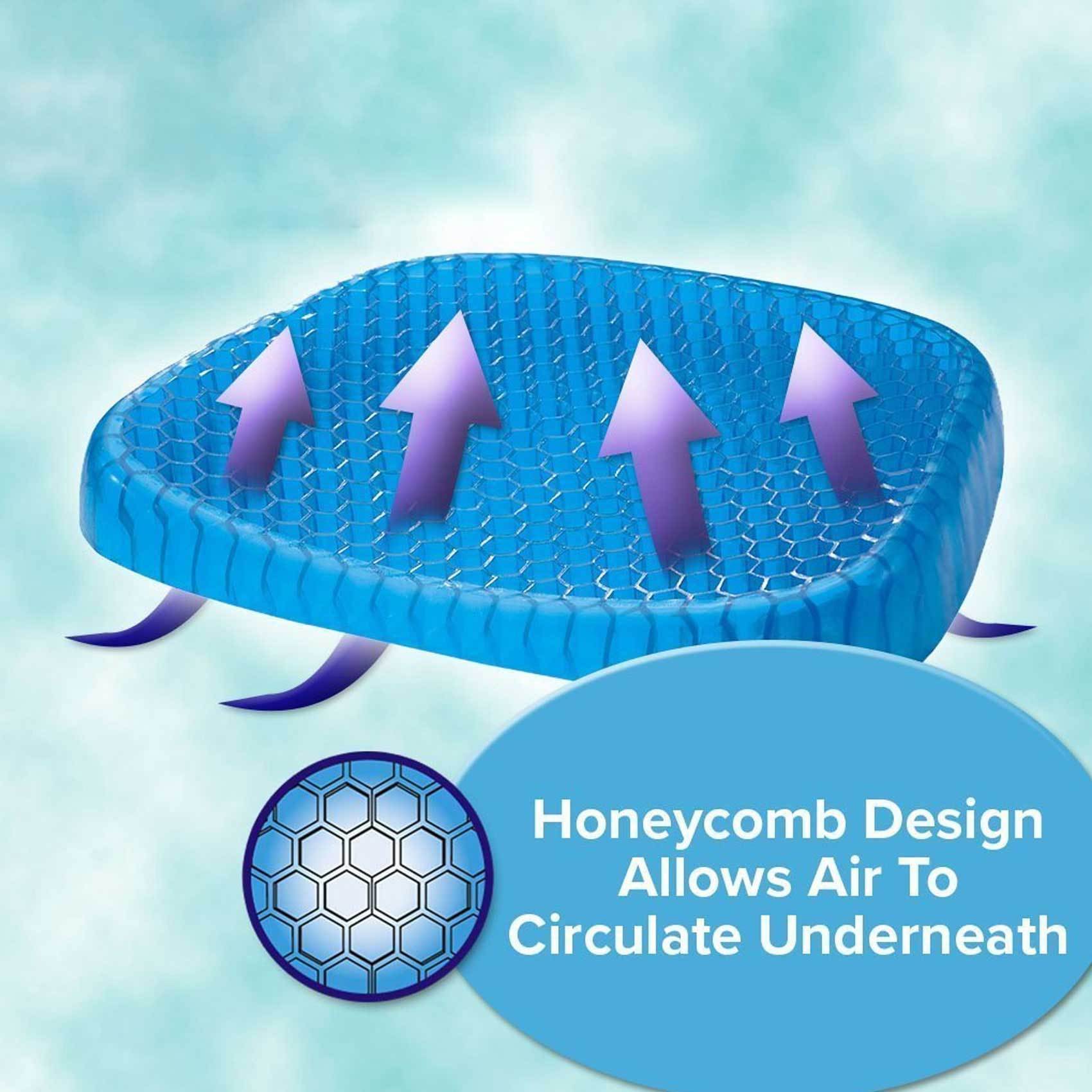 Orthopedic Gel Seat Cushion Chair Lumbar Support Cushion Orthopedic Gel Seat Cushion