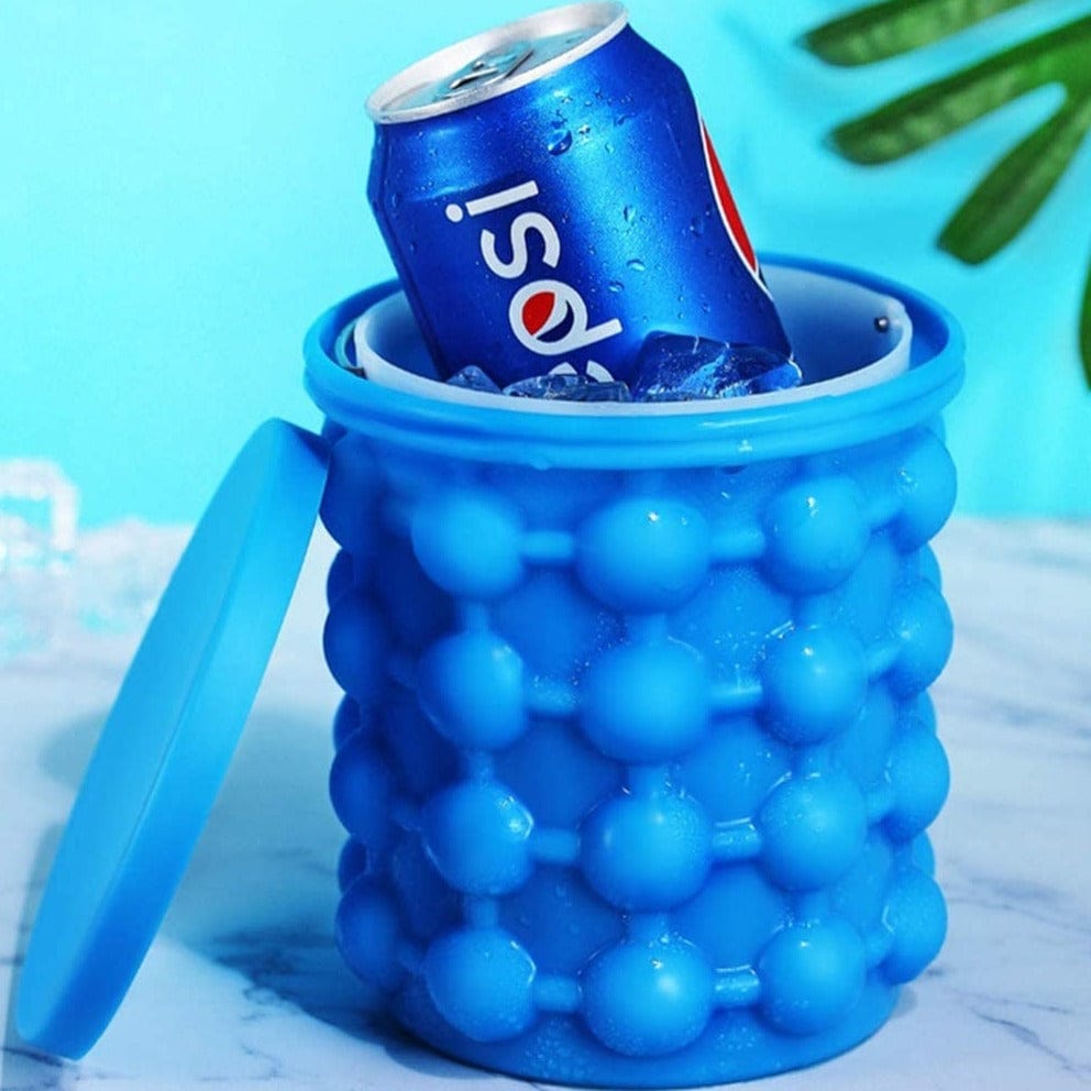 Portable Silicone Ice Bucket for Home Outdoors - Silicone Ice Cube Maker Silicone Ice Cube Maker