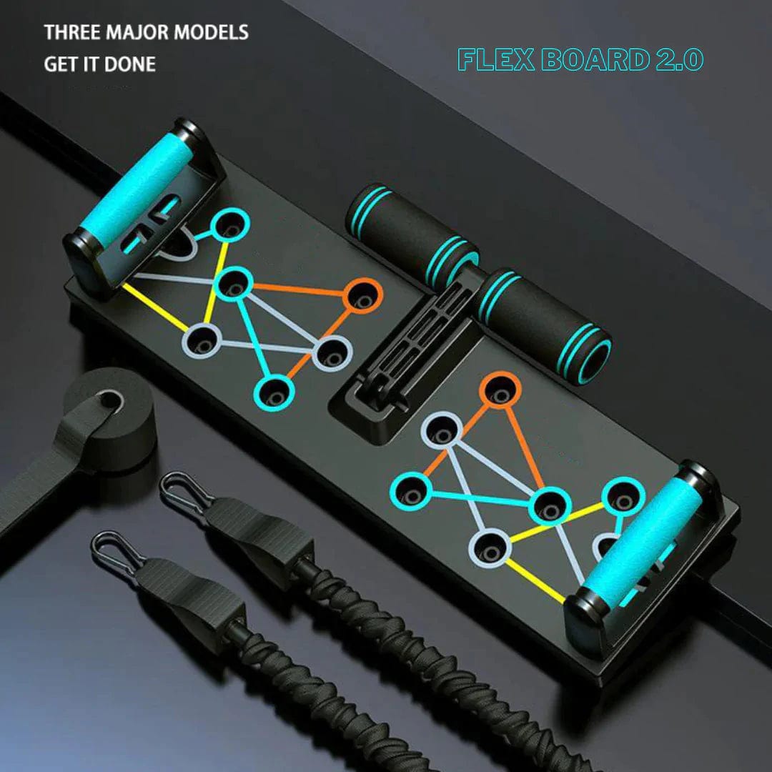 Push Up Bar Workout Board For Beginners - Pushup Board 2.0 Pushup Board 2.0