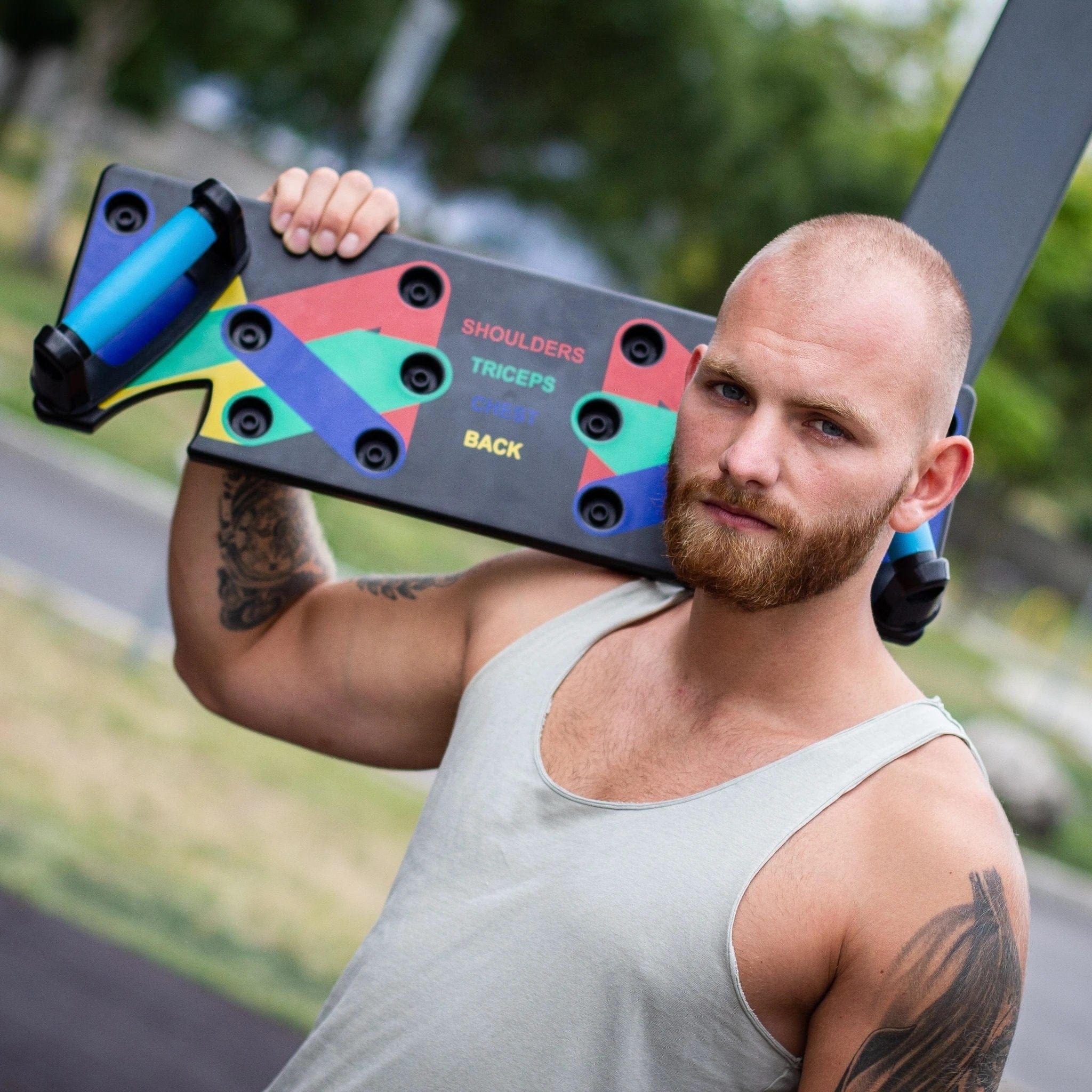 Push up Board Machine Adjustable Push Up Handle Bars Push Up Board 9-in-1