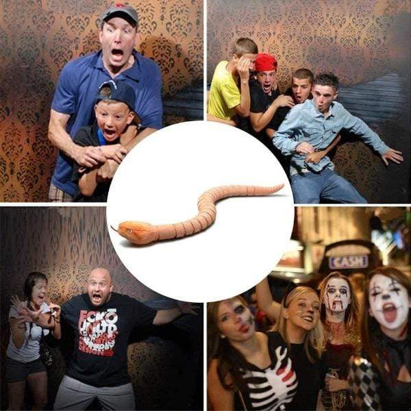 Remote Control Snake Toy Realistic Moving Cobra Snake Remote Control Snake Toy