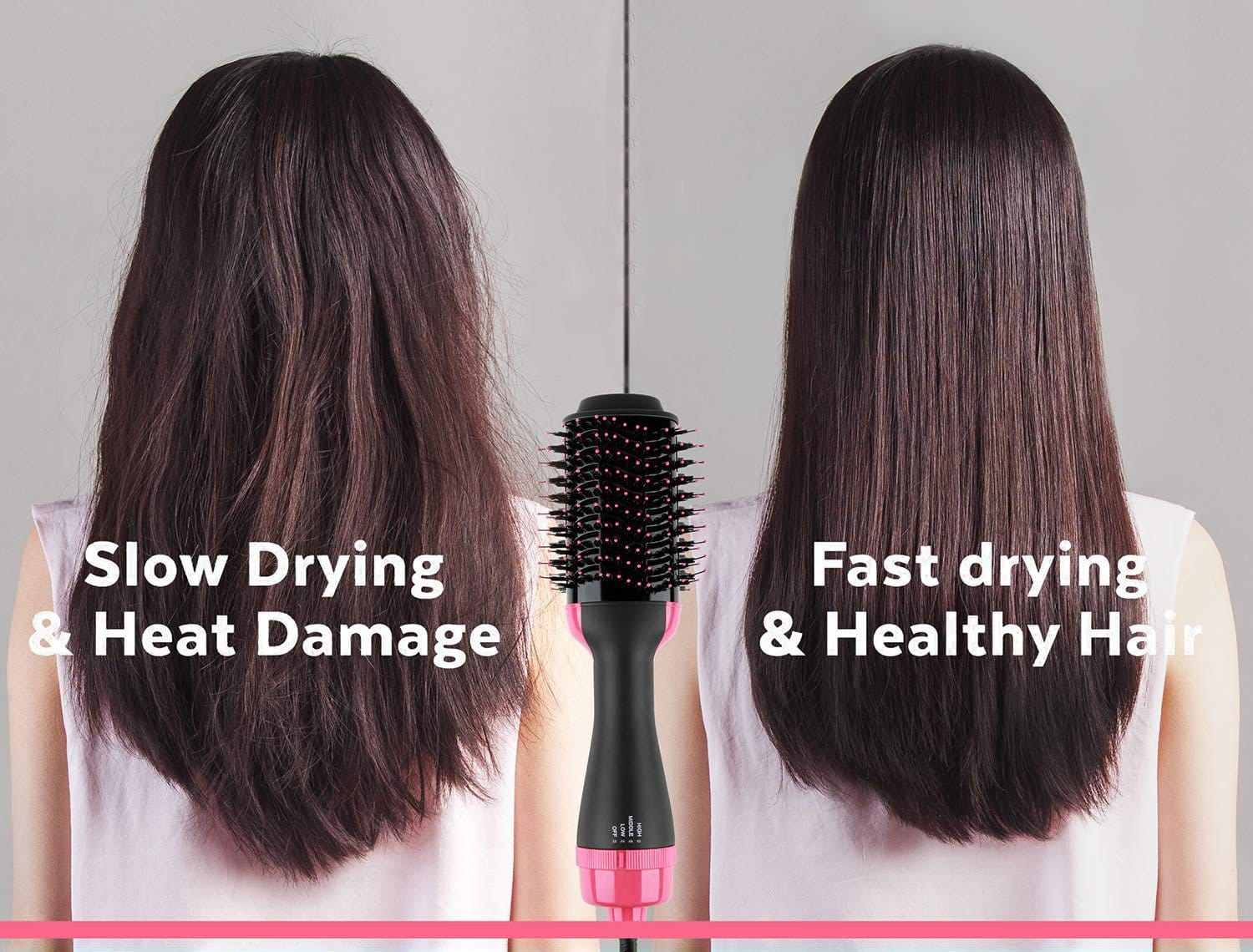 Round Hair Straightening Brush Volumizer Comb Dryer Curling Irons Round Hair Straightening Brush Volumizer Comb Dryer