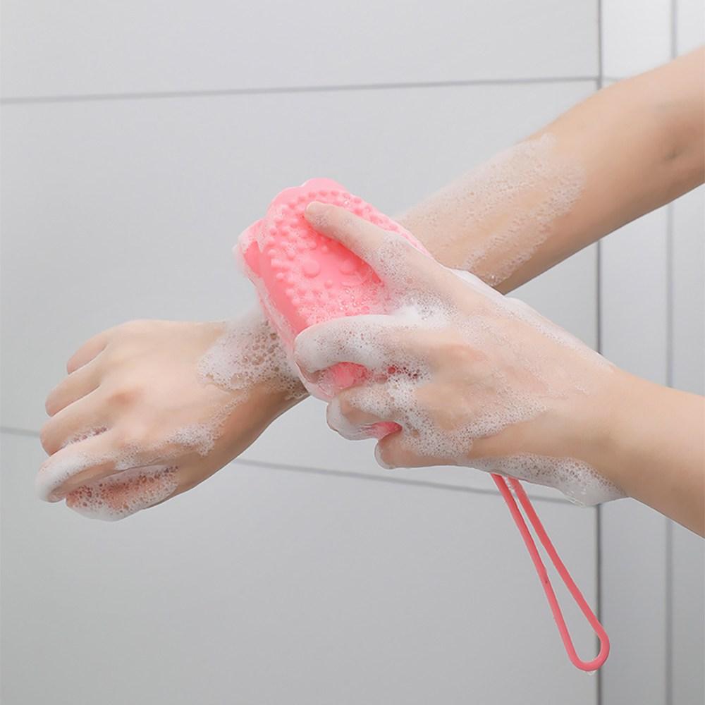 Silicon Body Scrubber Body Wash Bathing Exfoliating Scrubber Silicone Body Scrubber