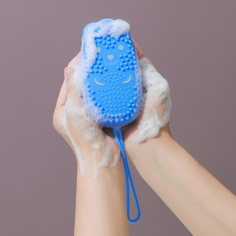 Silicon Body Scrubber Body Wash Bathing Exfoliating Scrubber Silicone Body Scrubber