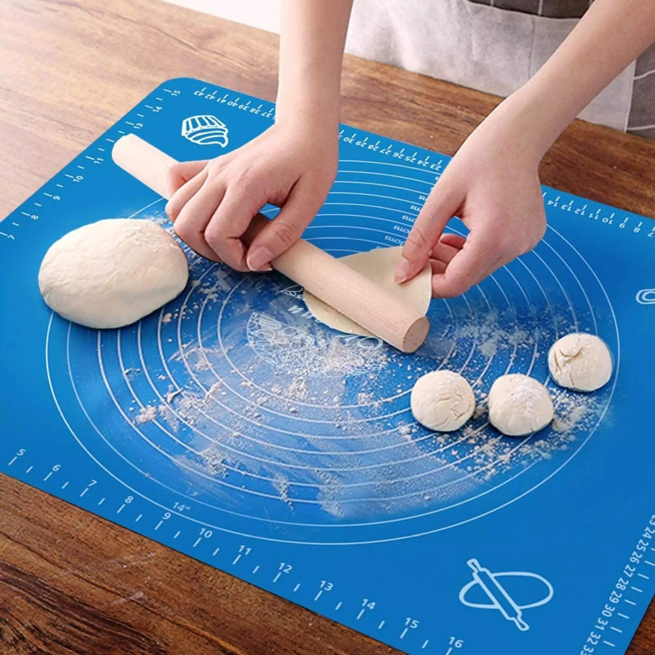 Silicone Baking Mat for Kitchen Rolling Mat for Dough Fondant Silicone Baking Mat