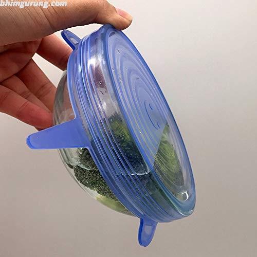 Silicone Lid Cover Strectable Food Bowl Covers Reusable Cup Lids Reusable Silicone Stretch Lid Covers