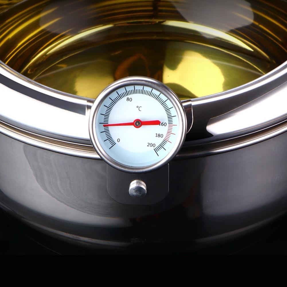 Stainless Steel Deep Frying Pot With Strainer Stainless Steel Deep Frying Pot With Strainer