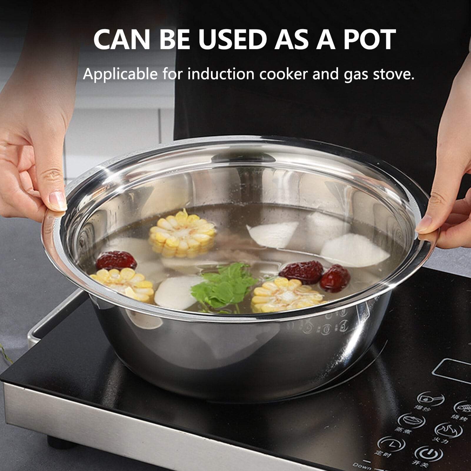 Stainless Steel Strainer Basin Kitchen Vegetable Grater Stainless Steel Strainer Basin Kitchen Vegetable Grater