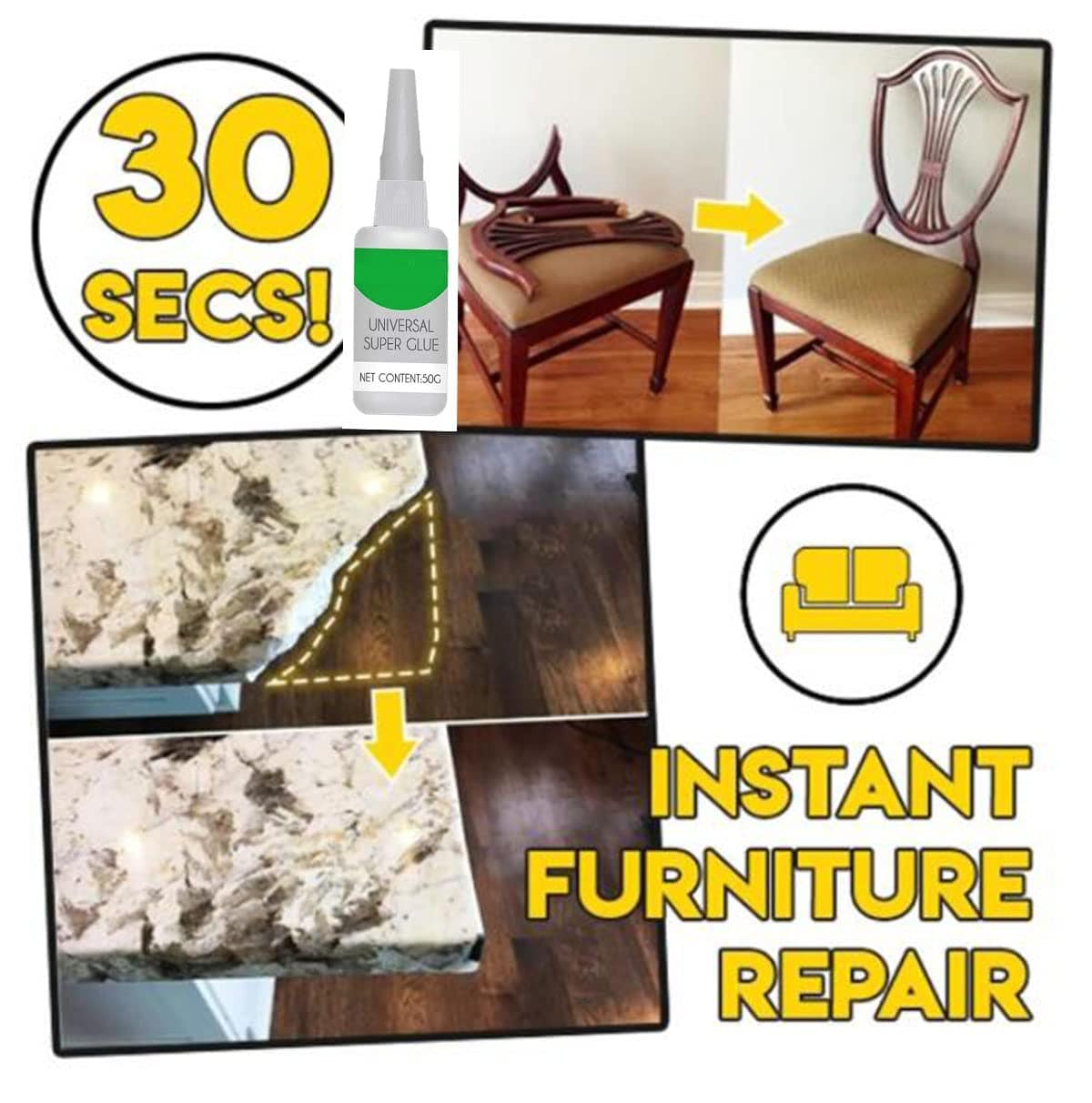 Stick Super Glass Glue Cyanoacrylate Waterproof Adhesive Glue - Super Glue Super Glue