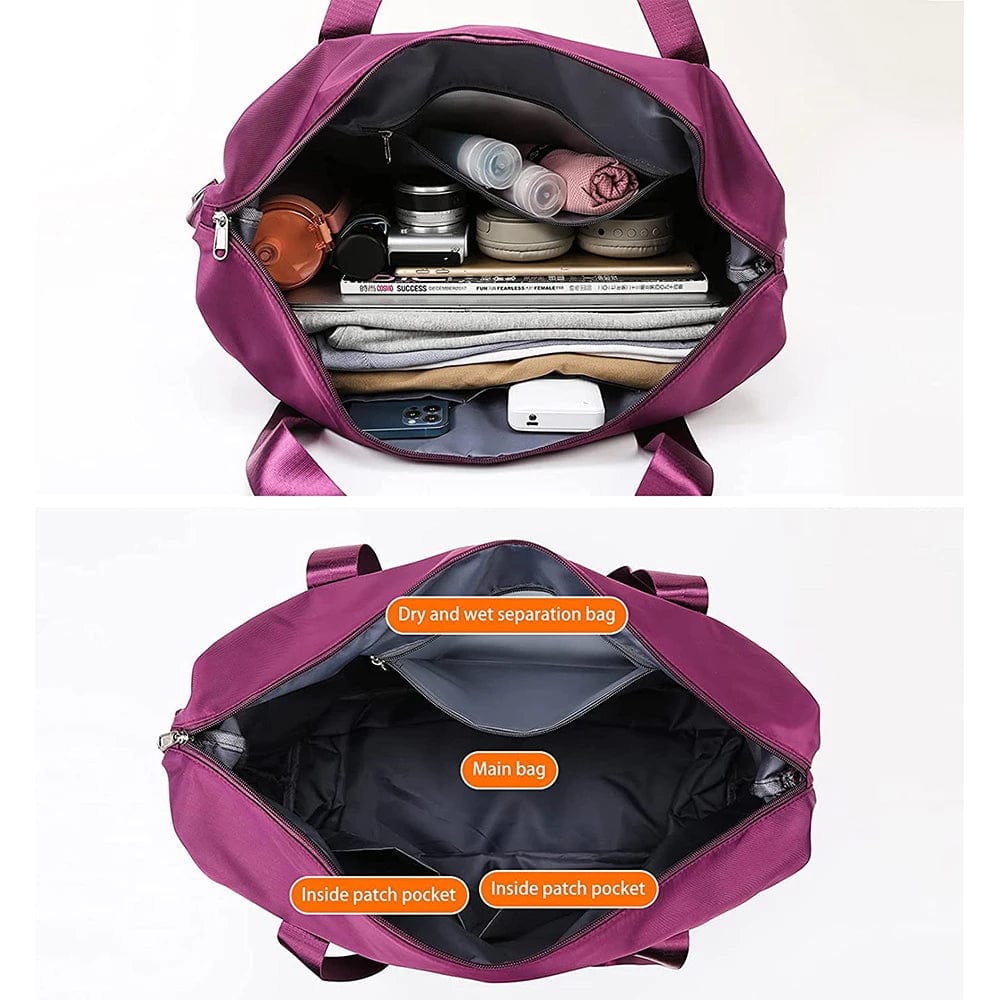 Travel Carrying Duffle Shoulder Bag Folding Luggage - Foldable Travel Duffle Bag Foldable Travel Duffle Bag