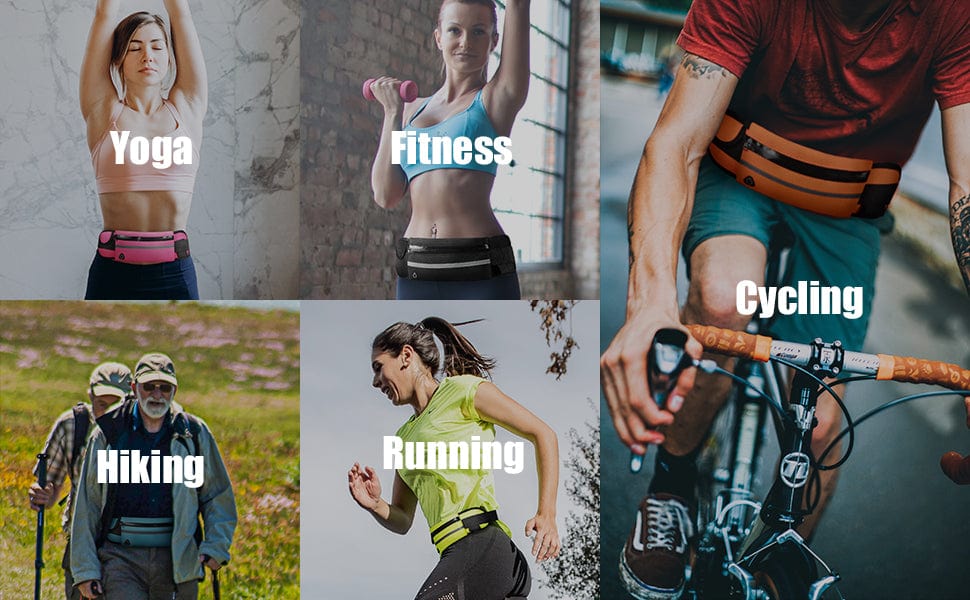 Waist Bag For Men Women Running Belt Pouch Hip Bags Running Belt