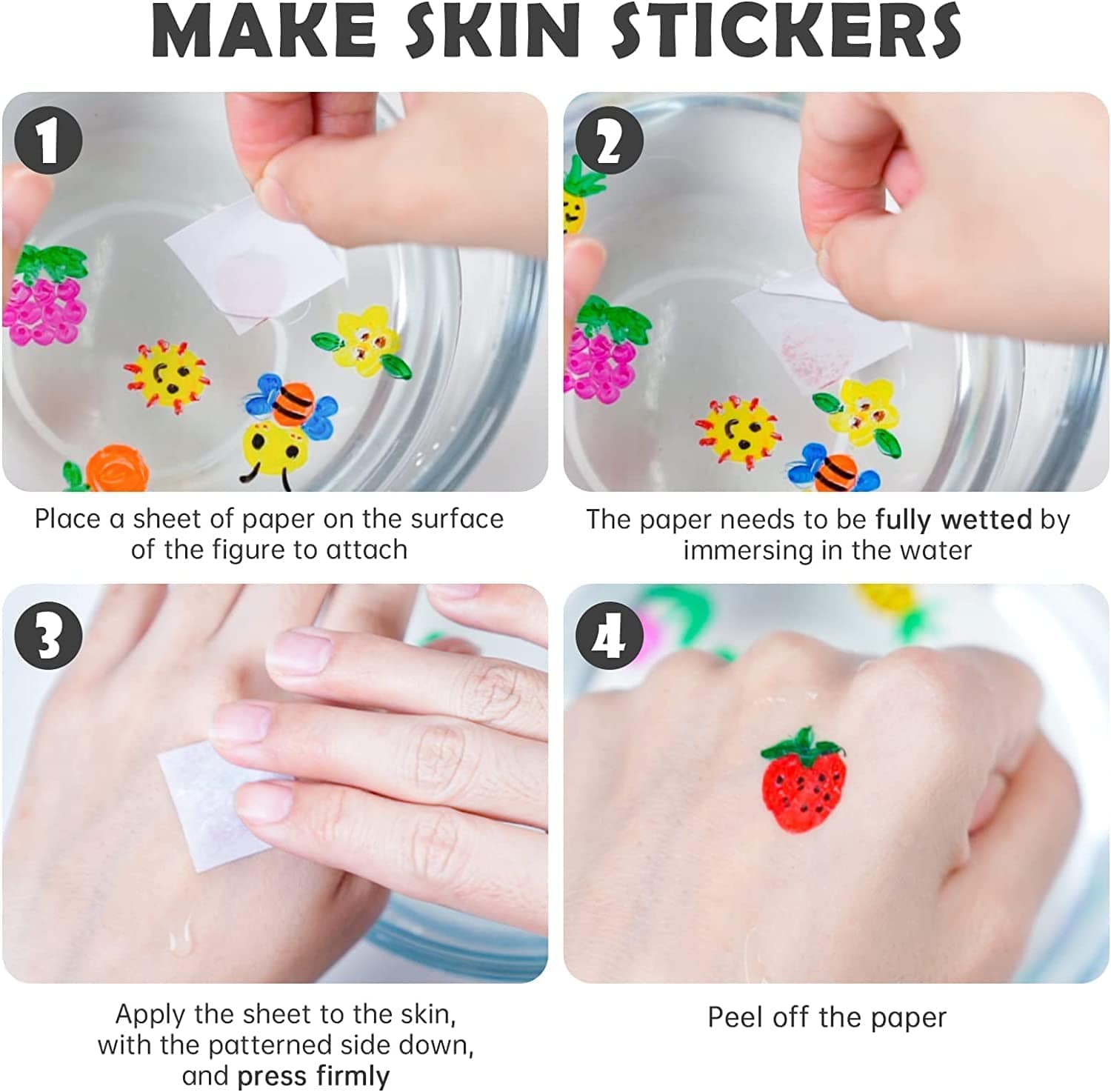 Watercolor Pen Magical Painting Doodling Drawing Marker - Water Painting Pens Water Painting Pens - Pack of 12 with spoon