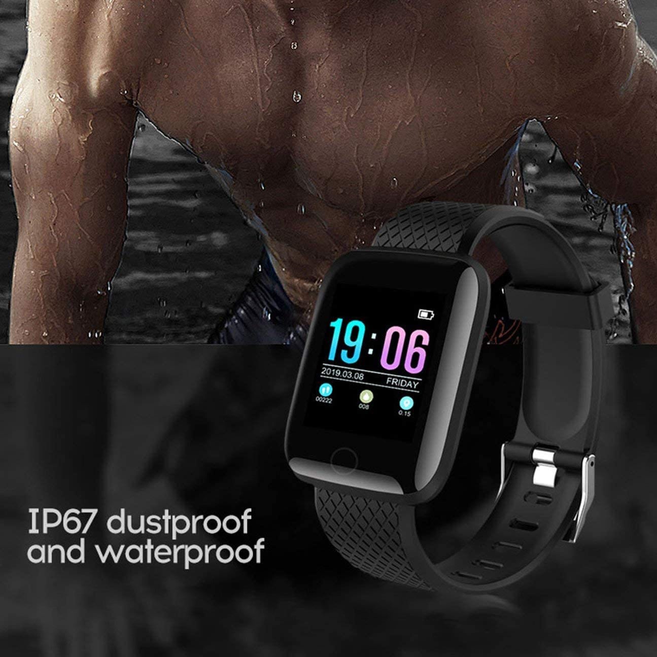 Waterproof Bluetooth Sport Watch Best Fitness Tracker for Workout Smart Watches Bluetooth Smartwatch