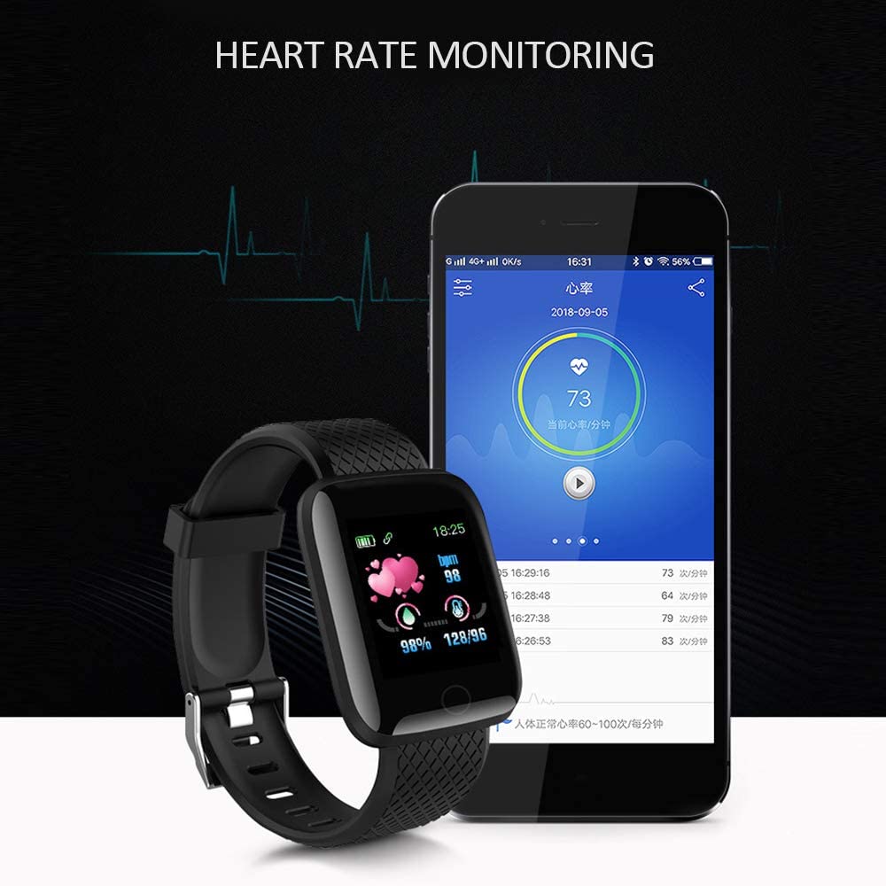Waterproof Bluetooth Watch Best Fitness Tracker for Workout - Bluetooth Smartwatch Bluetooth Smartwatch