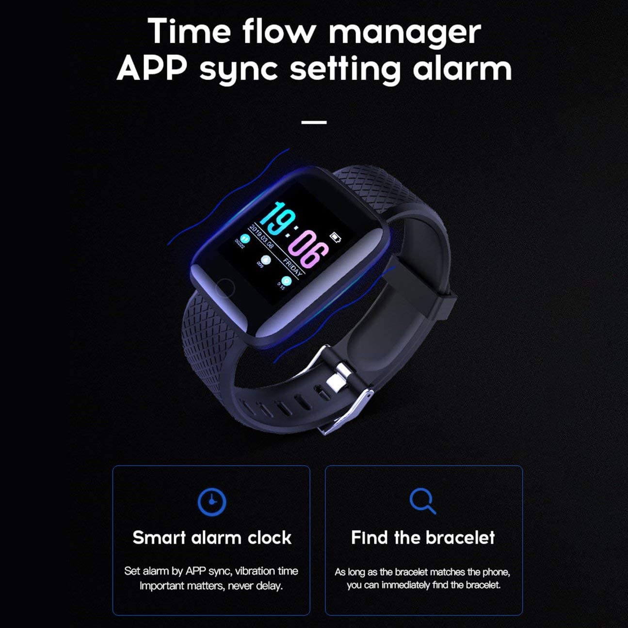 Waterproof Bluetooth Watch Best Fitness Tracker for Workout - Bluetooth Smartwatch Bluetooth Smartwatch
