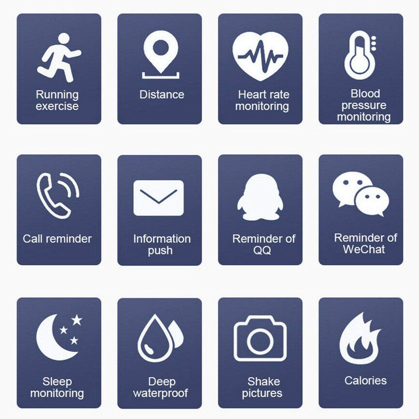 Waterproof Bluetooth Watch Best Fitness Tracker for Workout - Bluetooth Smartwatch Bluetooth Smartwatch