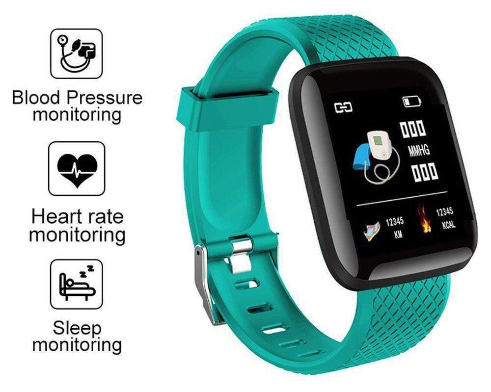 Waterproof Bluetooth Watch Best Fitness Tracker for Workout - Bluetooth Smartwatch Green Bluetooth Smartwatch