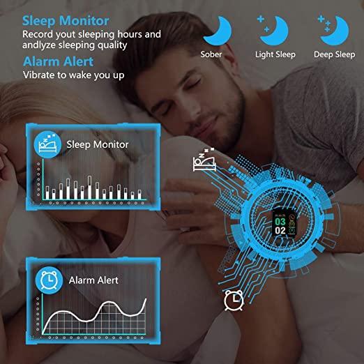 Waterproof Pedometer Sports Watch Fitness Tracker Bluetooth - Smartwatch Smart Watches Smartwatch