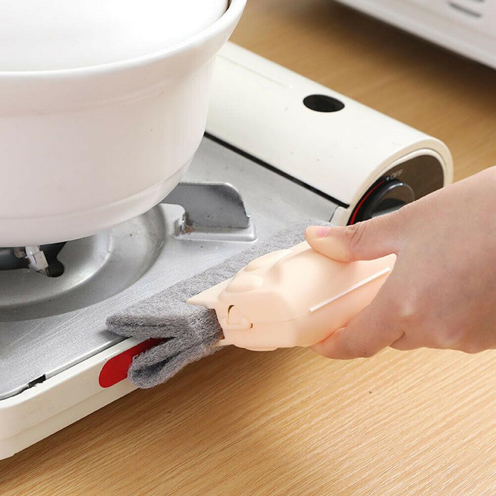 Window Cleaner Brush Window Groove Cleaning Scrub Pads Window Cleaning Brush